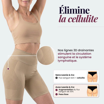 Short 3D | Beige