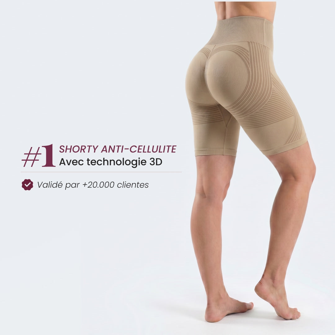 Short 3D | Beige