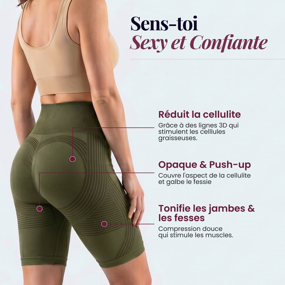 Short 3D | Vert Olive