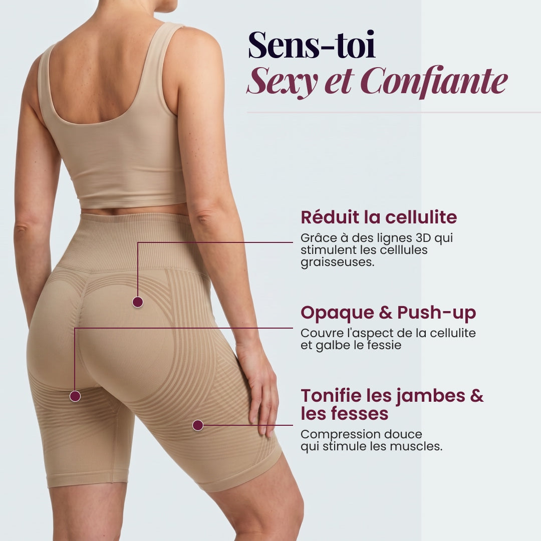 Short 3D | Beige