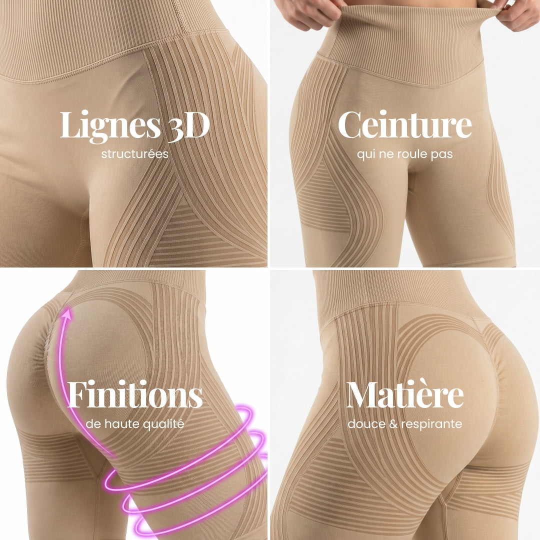 Short 3D | Beige