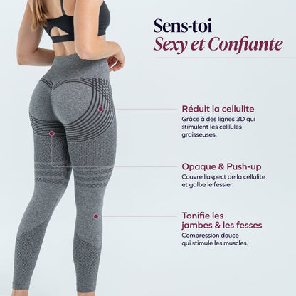 Legging 3D | Gris