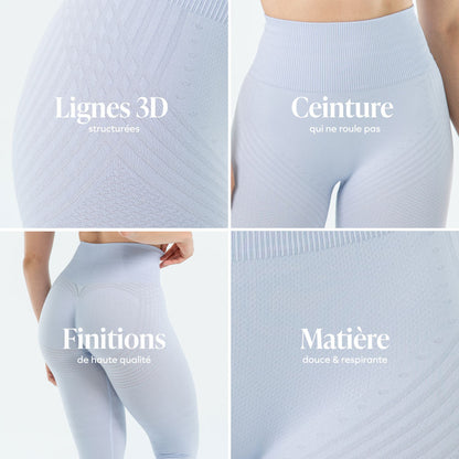 Legging 3D | Violet Clair