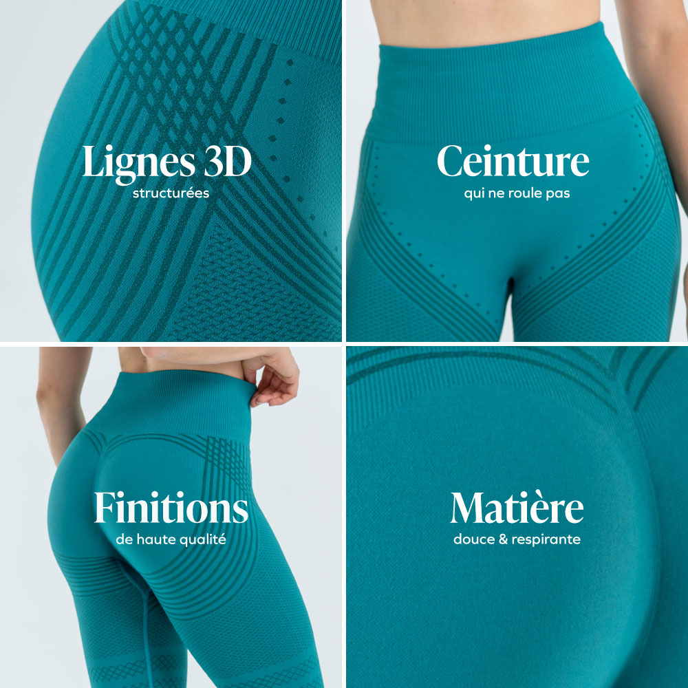 Legging 3D | Vert Paon