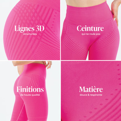 Legging 3D | Rose