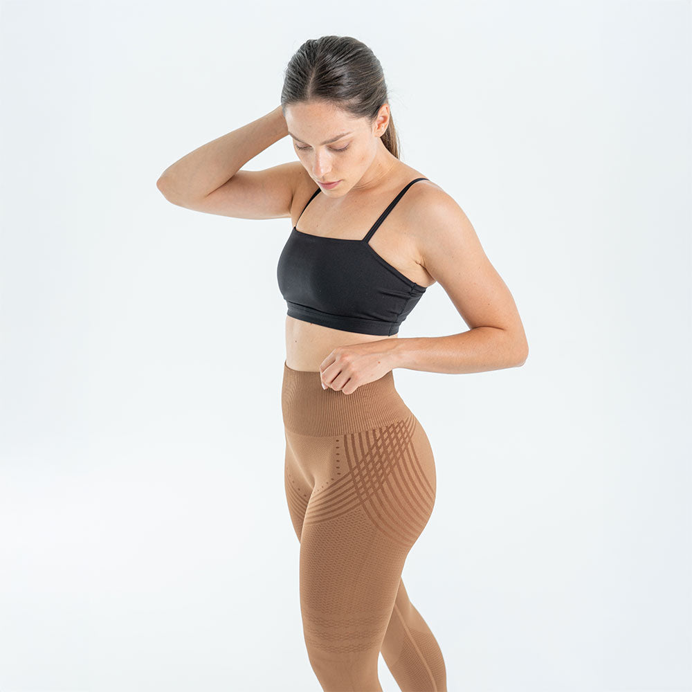 Legging 3D | Marron